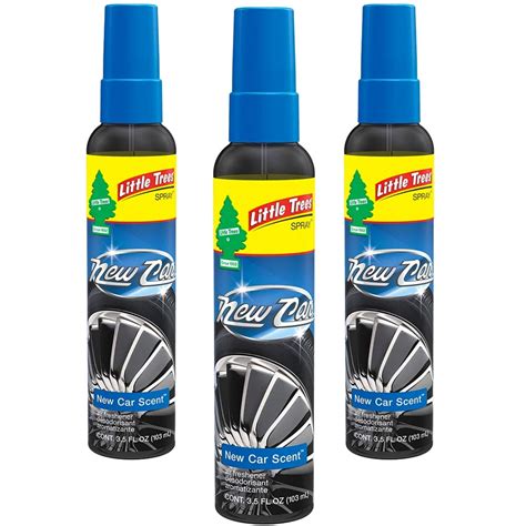 Little Trees Spray Car Air Freshener 3-PACK (New Car Scent) - Walmart.com