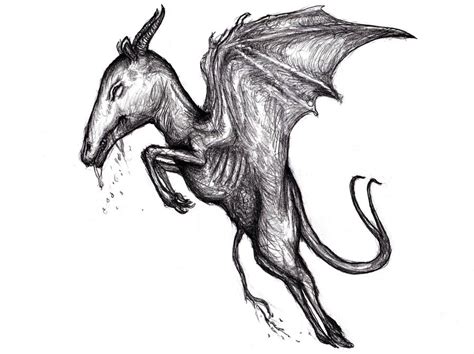 Jersey Devil, Cryptid by KingOvRats on DeviantArt