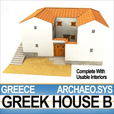 modèle 3D de Ancient Greek House B - TurboSquid 770741