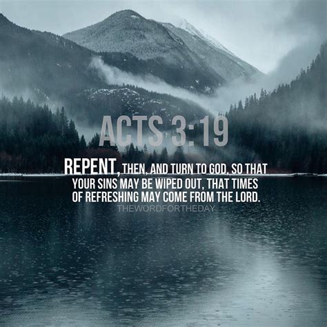 The Word For The Day on Instagram: “#repent #bibleverse # ...