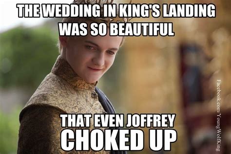 #GameOfThrones The Beautiful Purple Wedding Meme | Game Of Thrones ...