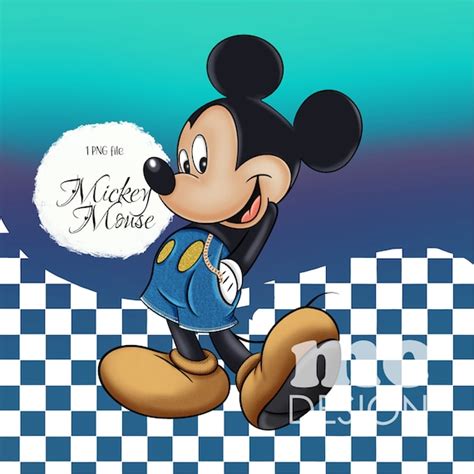 Mickey Mouse PNG File Mickey Denim Shorts Mickey - Etsy Canada