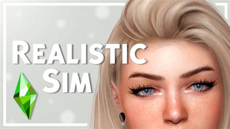 Making a Realistic Sim in The Sims 4 + CC List | Sims 4 cc skin, Sims 4 ...