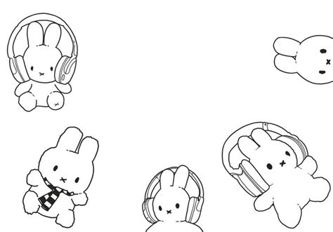 miffy wallpaper for iPad or pc - done by me nel 2024