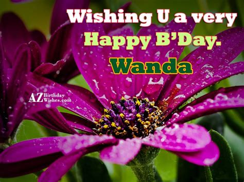 Happy Birthday Wanda