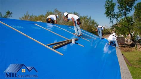 How to Tarp a Roof for Temporary Roof Repair