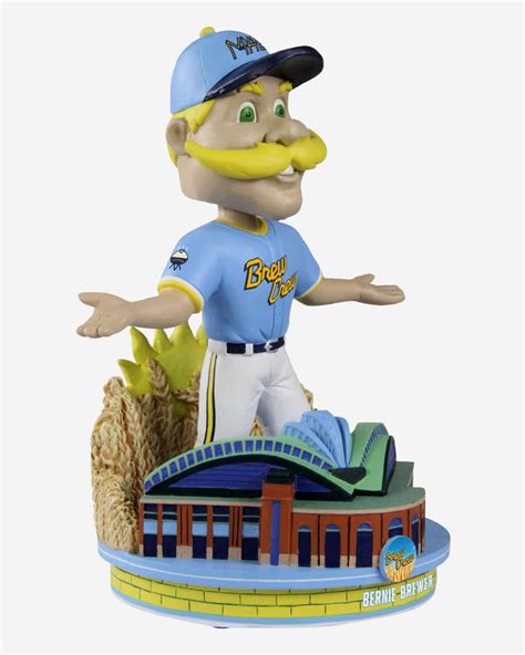 Bernie Brewer Milwaukee Brewers 2022 City Connect Mascot Bobblehead FOCO