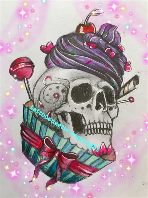 candy sweets tattoo design | Tatoeage ideeën, Tekenen, Tatoeage