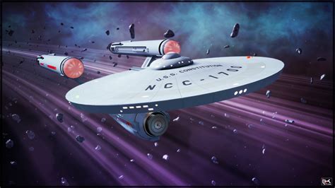 Wallpaper : Star Trek, Star Trek TOS, spaceship, vehicle 3840x2160 ...