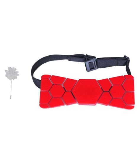 Hex Tie Red Party Necktie: Buy Online at Low Price in India - Snapdeal