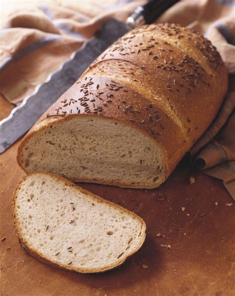 Light Rye Bread With Caraway Seeds Recipe