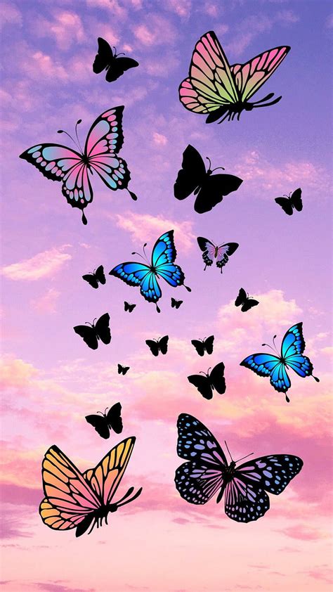 Pink Butterflies (best Pink Butterflies and ) on Chat, Pink Butterfly ...