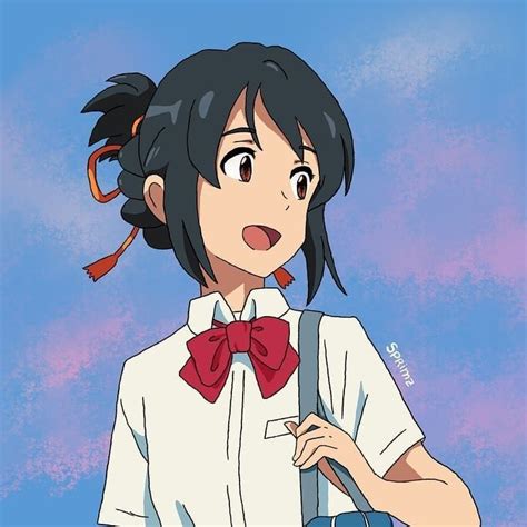 Taki × Mitsuha Anime: Your Name (Tên của cậu là gì?) | Anime, Phim hoạt ...