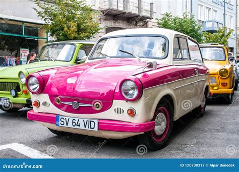 Trabant P 50 at the Local Veteran Car Show. Editorial Photography ...