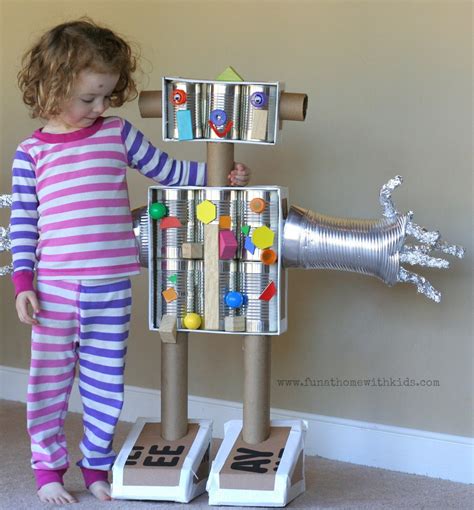 33 Fantastic Robot Crafts for Kids