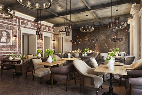 Restaurant Interior Design Rendering by ArchiCGI :: Behance