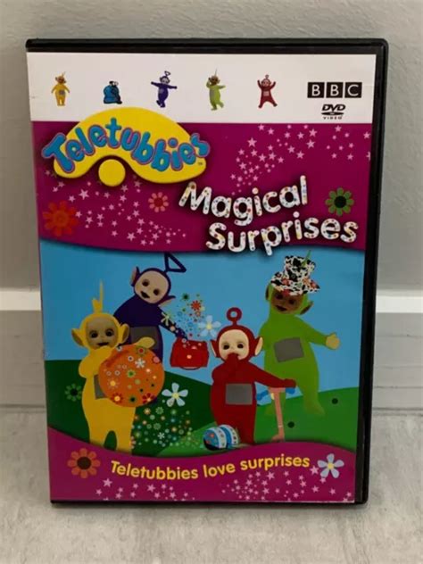 TELETUBBIES MAGICAL SURPRISES Kids PAL DVD Region 2 RAREST TELETUBBIES ...