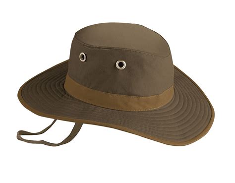 Tilley TWC6 Broad Brim Waxed Cotton Wash and Pack Outback Hat | Outback ...