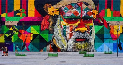 Brazilian Graffiti Artist Creates Breathtaking Mural For The Rio ...