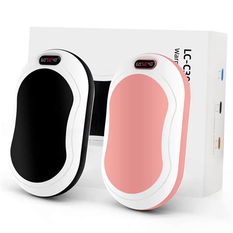 Hand Warmers Rechargeable,10000mAh Rechargeable Hand Warmer, 12Hrs Long ...