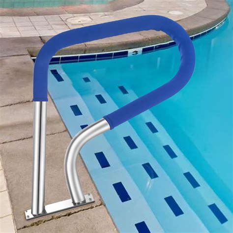 Pool Rail for inground Pools (30x22), 304SS Pool handrail with Nonslip ...