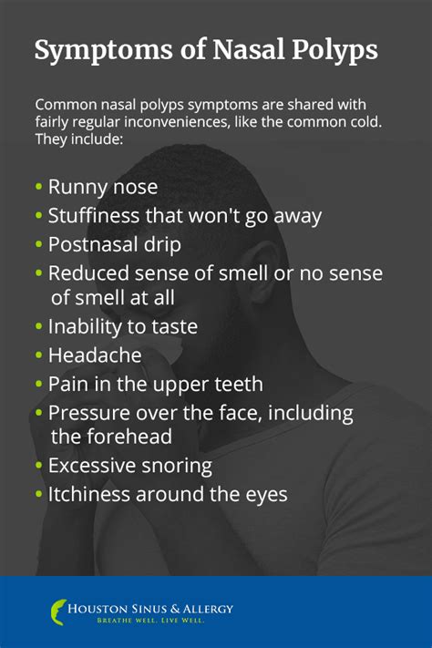 Symptoms, Causes & Treatment for Nasal Polyps In Houston