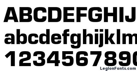 Eurostile LT Bold Font Download Free / LegionFonts