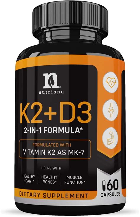 Vitamin D And K Supplement Amazon : Amazon Com Amvilab Bonex K ...