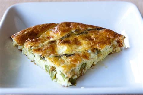 Crustless Asparagus & Cheese Quiche – Teacher – Chef