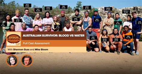 Australian Survivor: Blood vs Water | Full Cast Assessment ...