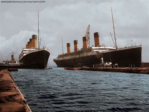 Rms Titanic Vs Rms Olympic Rms Titanic Titanic Ship Titanic | Images ...