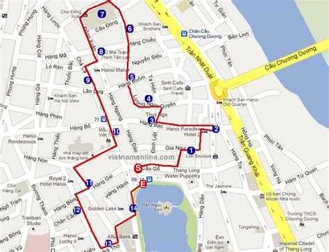 Hanoi Old Quarter Walking Tour - Map and Tips | Hanoi old quarter ...