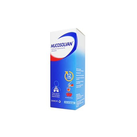 MUCOSOLVAN SYRUP 250ML - VIVAPharmacy