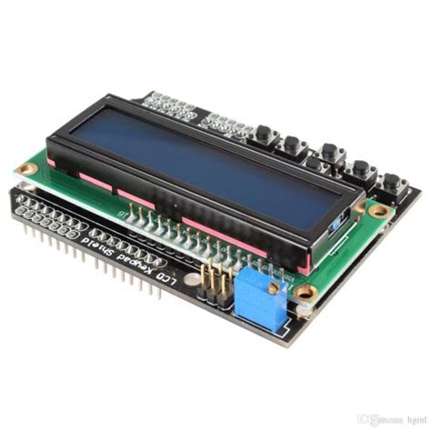 1602 LCD Keypad Shield for Arduino - TECHSOUL