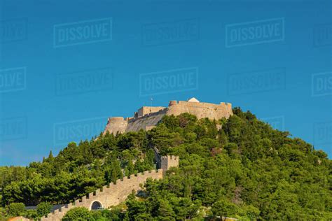 Hvar Fortress, Hvar, Croatia, Europe - Stock Photo - Dissolve