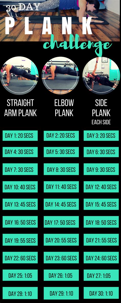 30 DAY PLANK CHALLENGE — Lea Genders Fitness