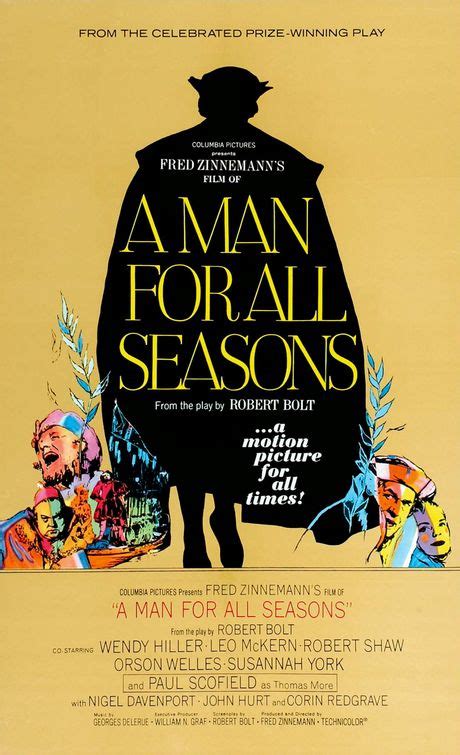 A Man for All Seasons Movie Poster (#1 of 2) - IMP Awards