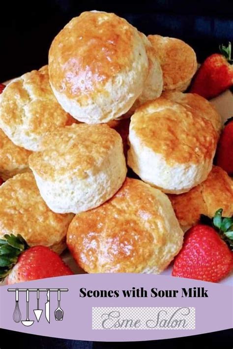 Scones with Sour Milk | Receta