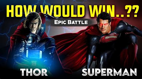 Thor Vs Superman Tamil | Who Would Win ? | Superman Vs Thor Fight Scene ...