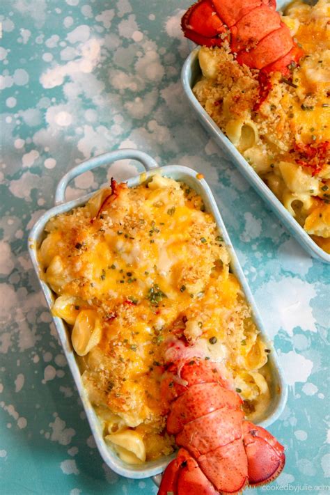 Lobster Mac and Cheese Recipe (Video) - Cooked by Julie