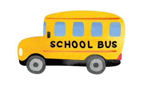 School Transport Clipart