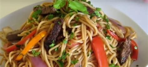 TALLARÍN SALTADO CRIOLLO - Recipe Flow