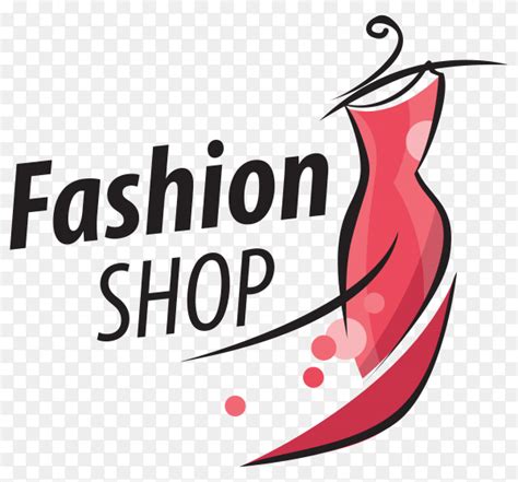 Fashion shop logo design on transparent background PNG - Similar PNG