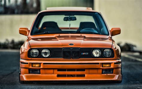 Bmw E30, Hdr, Tuning, E30, Stance, Bmw M3, Front View, - Bmw M3 E30 ...