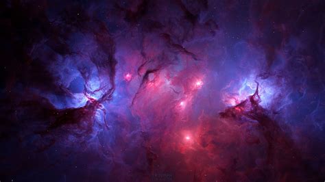 Triumph Volumetric Nebula 4k Wallpaper,HD Digital Universe Wallpapers ...