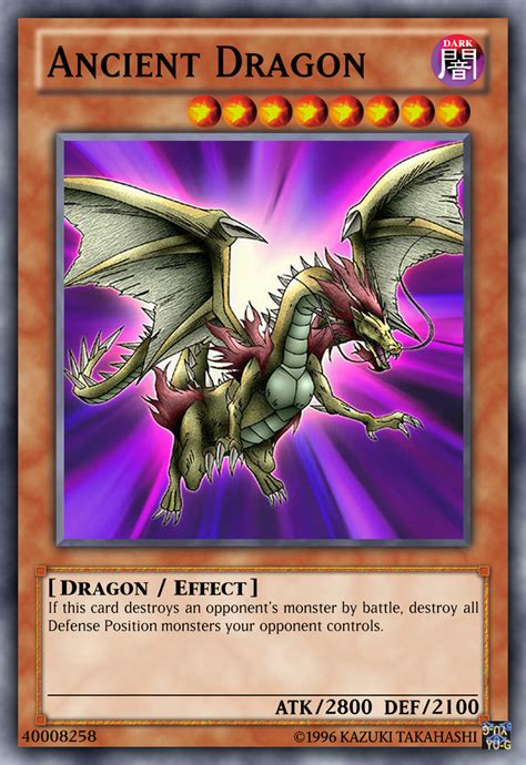 Ancient Dragon Yu-Gi-Oh! custom card by Duel-Express on DeviantArt