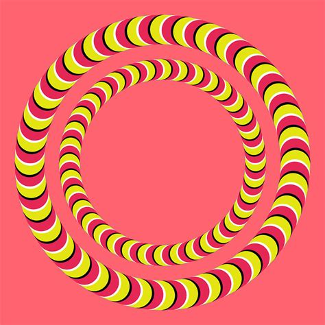 Optical Illusion Circle In Circle Digital Art by Sumit Mehndiratta ...