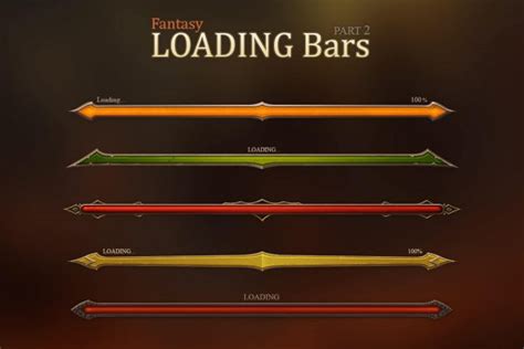 RPG Loading Bars Pack - CraftPix.net