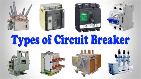 Circuit Breaker - Types of Circuit Breaker - Different Types of Circuit ...