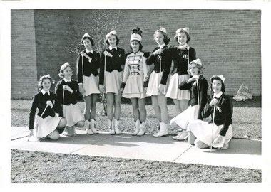 Glimpse of History: Millburn High School majorettes in picture perfect ...